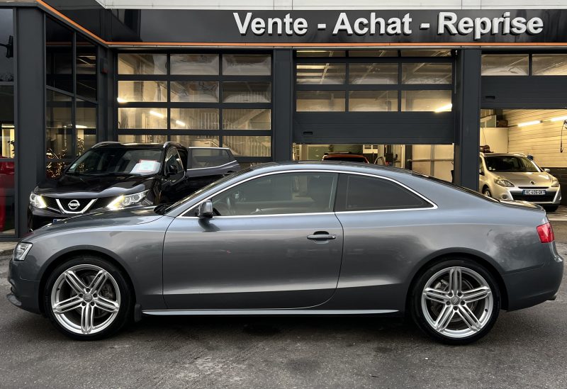 AUDI A5 PHASE 2 COUPE 1.8 TFSI 170 Cv LEDS XENONS ECRAN GPS BVM6 / CRIT AIR 1 - GARANTIE 1 AN