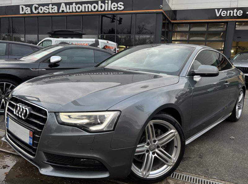 AUDI A5 PHASE 2 COUPE 1.8 TFSI 170 Cv LEDS XENONS ECRAN GPS BVM6 / CRIT AIR 1 - GARANTIE 1 AN