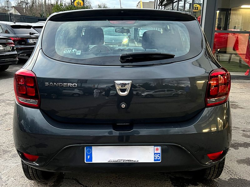 DACIA SANDERO II PHASE 2 1.0 SCE 75 Cv 1ERE MAIN / CRIT AIR 1 - GARANTIE 1 AN