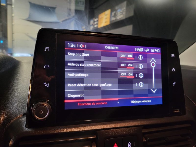 CITROEN BERLINGO M 1.5 BlueHDi 100cv 1ère Main // APPLE CARPLAY/CAMERA DE RECUL/RADAR-AV-AR