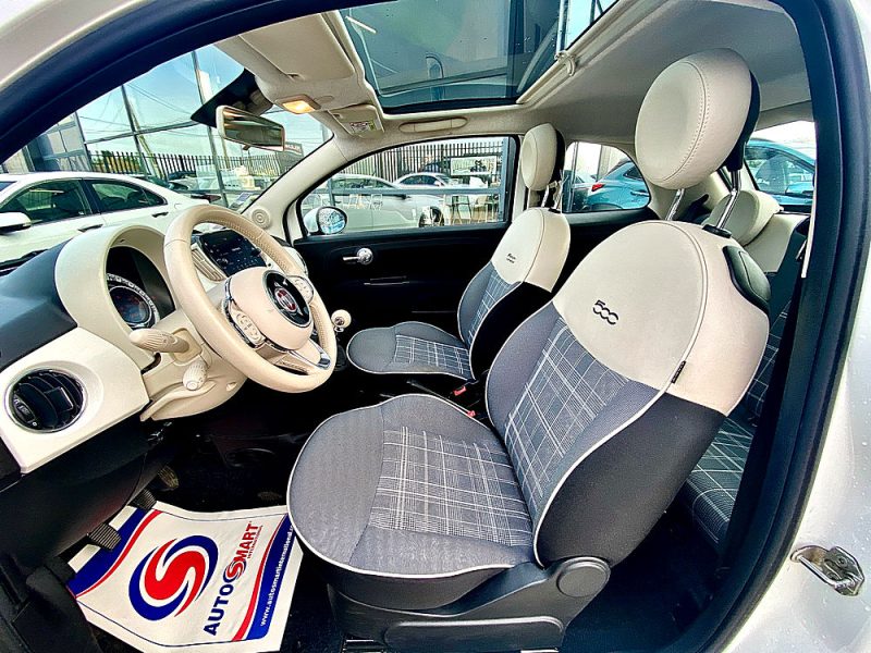 FIAT 500 1.2 69cv LOUNGE 2019