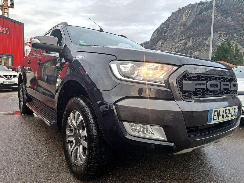 Ford Ranger 3.2 TDCI 200Cv BVA Double Cabine 4x4 GPS Sièges chauffant 