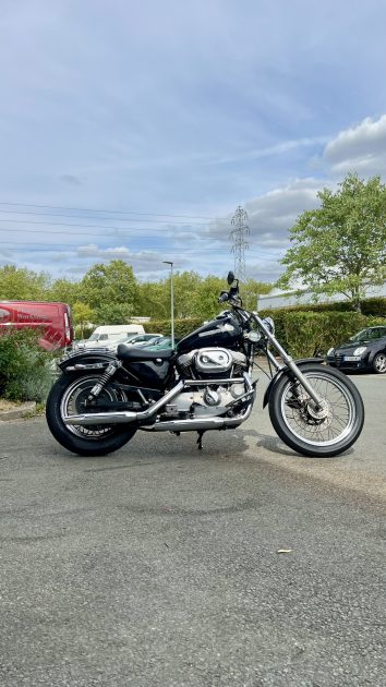 RARE - Harley Davidson US à Carbu Sportster Bridée A2