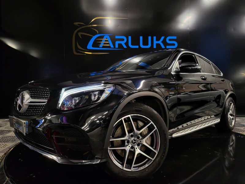 MERCEDES GLC COUPE 350e AMG 4-MATIC 320cv 7G-TRONIC / CUIR DESIGNO / TOIT OUVRANT / HYBRID RECHARGEA