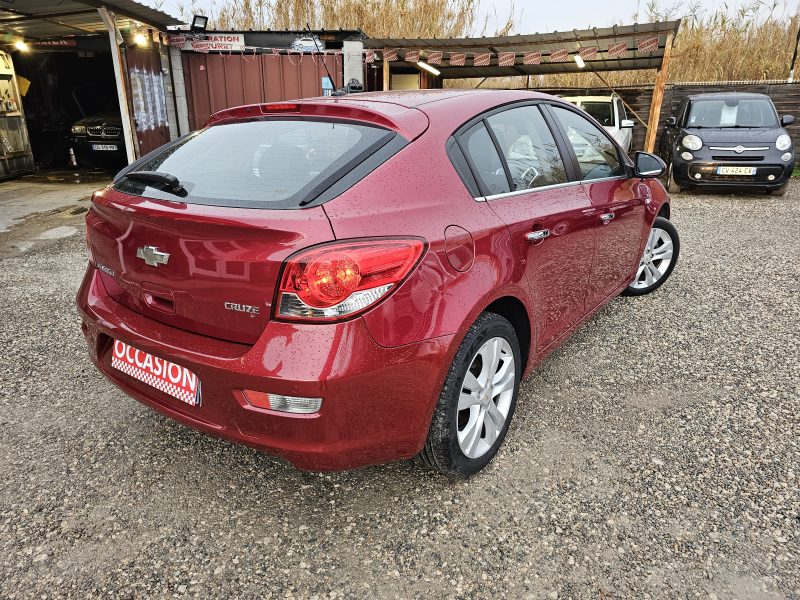 CHEVROLET CRUZE 1.4 16V 140 CH LTZ  EQUIPEE ETHANOL CARTE GRISE GRATUITE