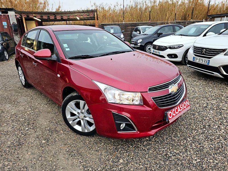 CHEVROLET CRUZE 1.4 16V 140 CH LTZ  EQUIPEE ETHANOL CARTE GRISE GRATUITE