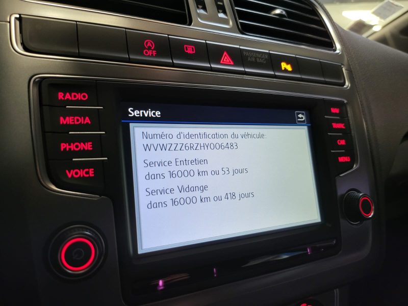 VOLKSWAGEN POLO V 1.2 TSI 16V 90cv ALLSTAR APPLE CARPLAY FULL ENTRETIEN VOLKSWAGEN