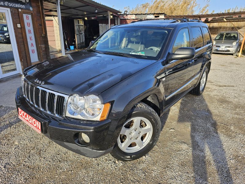 JEEP GRAND CHEROKEE LIMITED 3.0 CRDI 218 CH. BOITE AUTO GPS TOIT OUVRANT  CUIR 