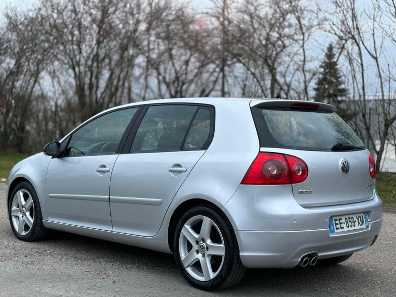 VOLKSWAGEN GOLF V 2.0 TDI 170 CH FAP GT SPORT BOITE AUTO DSG GARANTIE 12 MOIS 