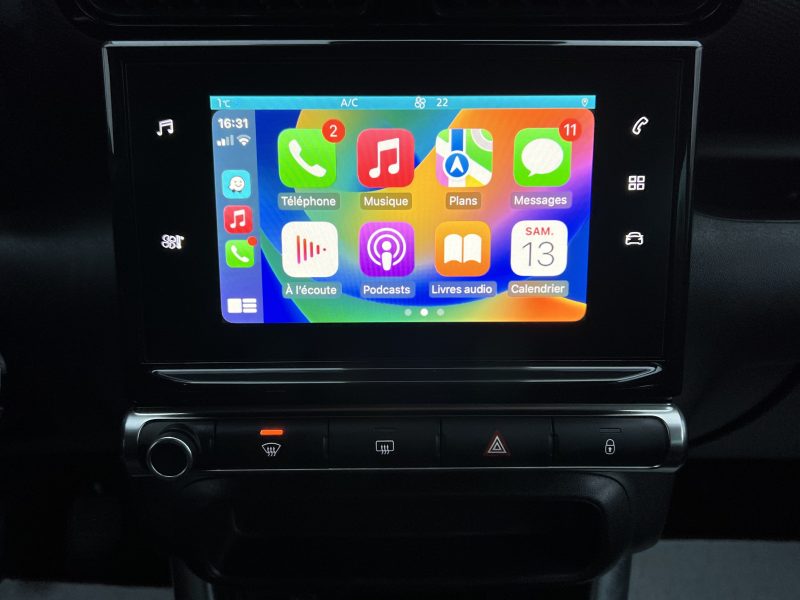 CITROEN C3 AIRCROSS SHINE 1.2 110 Cv APPLE CARPLAY CAMERA LINE ASSIST BVM6 CRIT AIR 1 - GARANTIE 1 A