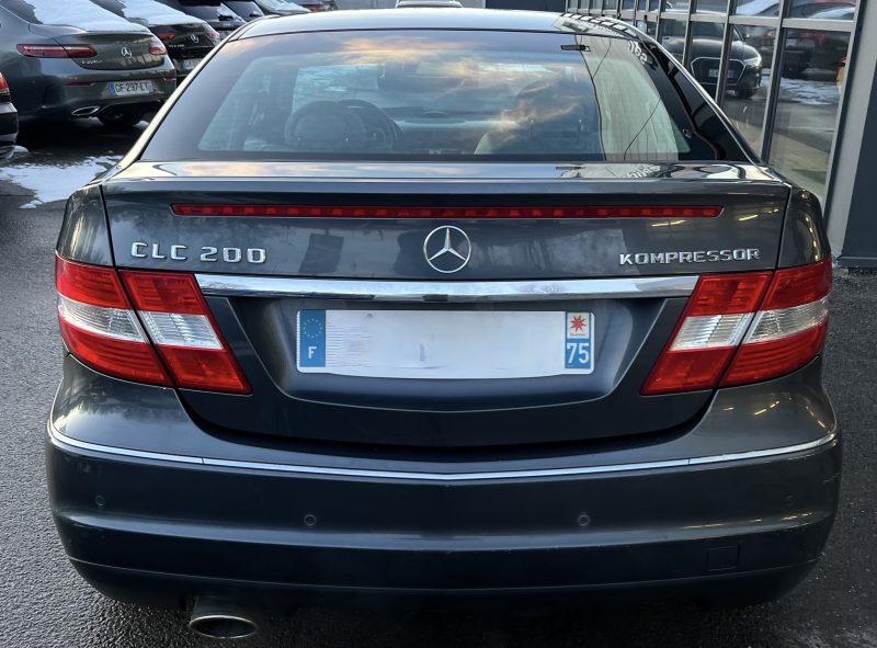 MERCEDES CLASSE CLC 200 KOMPRESSOR 1.8 184 Cv BOITE AUTOMATIQUE 1ERE MAIN 57 900 Kms GARANTIE 1 AN