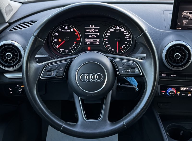 AUDI A3 III PHASE 2 SPORTBACK 1.4 TFSI COD 150 Cv APPLE CARPLAY / CRIT AIR 1 - GARANTIE 1 AN