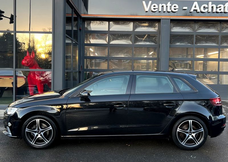 AUDI A3 III PHASE 2 SPORTBACK 1.4 TFSI COD 150 Cv APPLE CARPLAY / CRIT AIR 1 - GARANTIE 1 AN