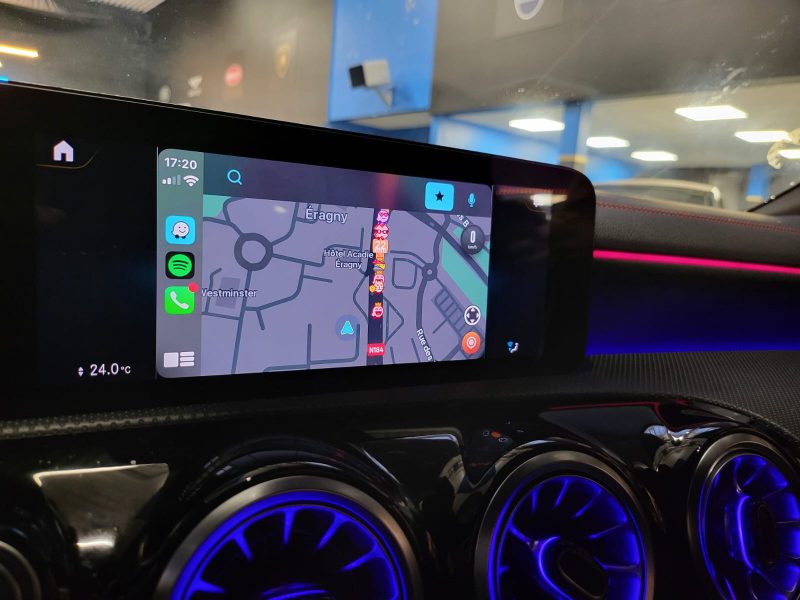 MERCEDES CLA 250 E AMG LINE 8G-DCT APPLE CARPLAY / SIEGE ELECTRIQUE A MEMOIRE / ECLAIRAGE D'AMBIANCE