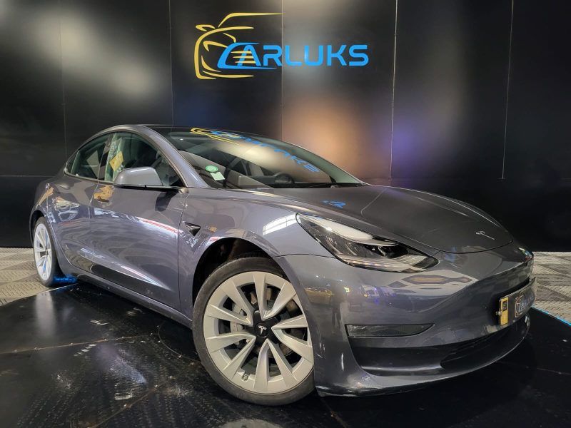 TESLA MODEL 3 DUALMOTOR GRANDE AUTONOMIE 350cv 1ère Main / CONDUITE AUTONOME/CAMERA 360°/SIEGES CHAU