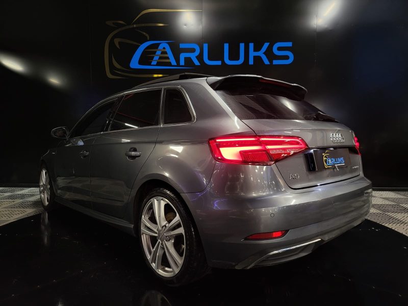 AUDI A3 Sportback 1.4 TFSI e-tron 204cv S LINE / TOIT OUVRANT / APPLE CARPLAY / SIEGES ELECTRIQUES