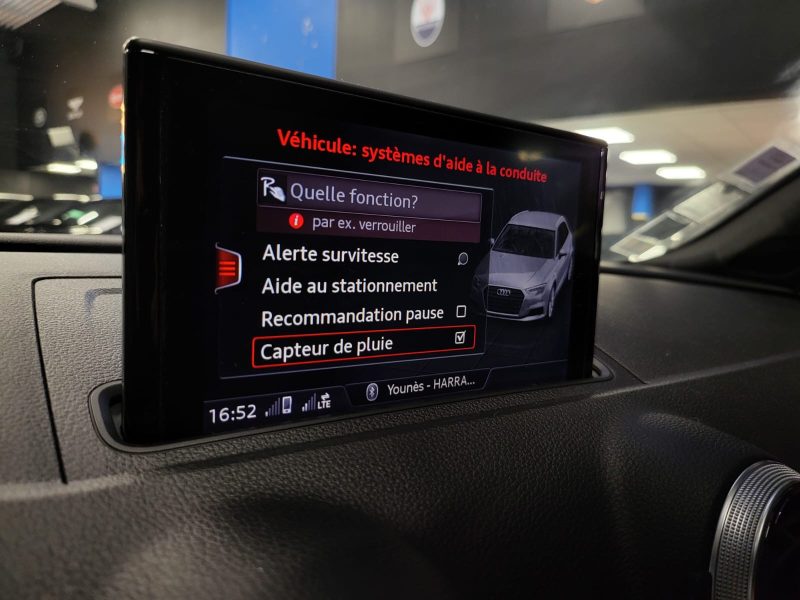 AUDI A3 Sportback 1.4 TFSI e-tron 204cv S LINE / TOIT OUVRANT / APPLE CARPLAY / SIEGES ELECTRIQUES