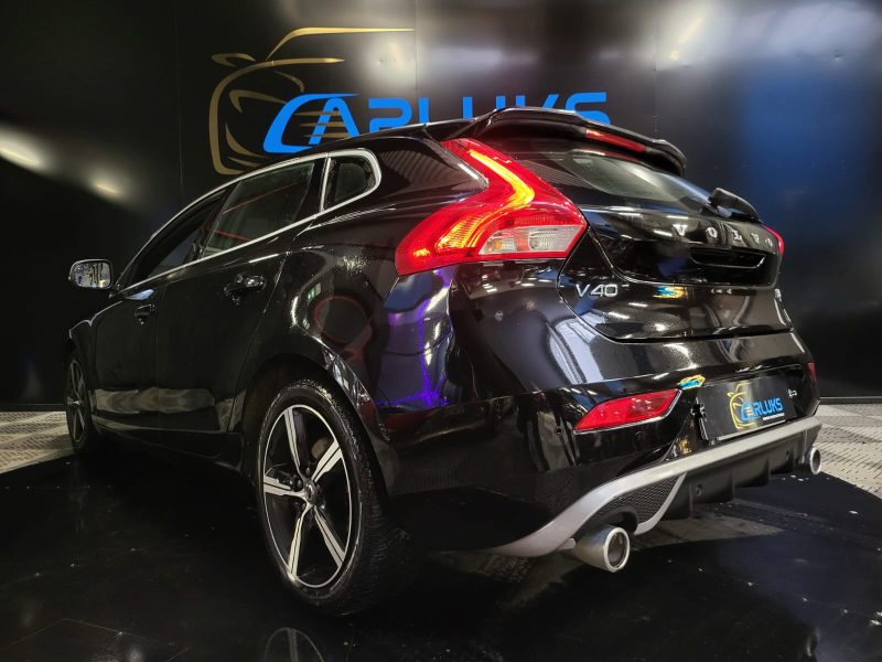 VOLVO V40 D3 2.0L TDI 150cv GEARTRONIC R-DESIGN / SUIVI VOLVO / FULL LED / CUIR ALCANTARA