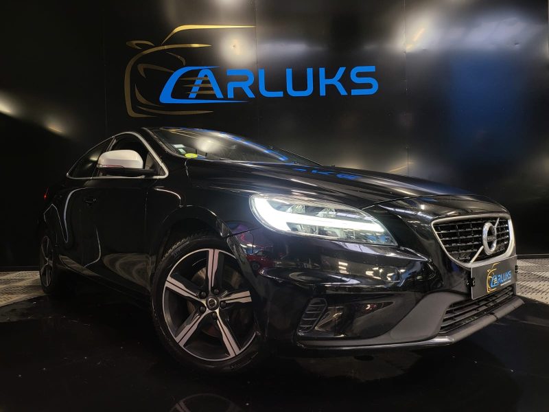 VOLVO V40 D3 2.0L TDI 150cv GEARTRONIC R-DESIGN / SUIVI VOLVO / FULL LED / CUIR ALCANTARA