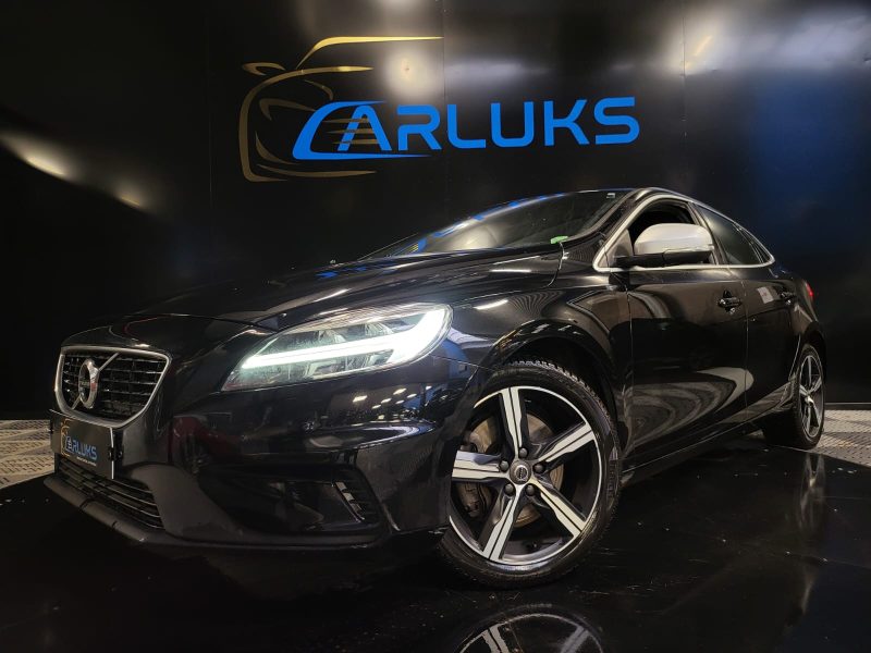 VOLVO V40 D3 2.0L TDI 150cv GEARTRONIC R-DESIGN / SUIVI VOLVO / FULL LED / CUIR ALCANTARA