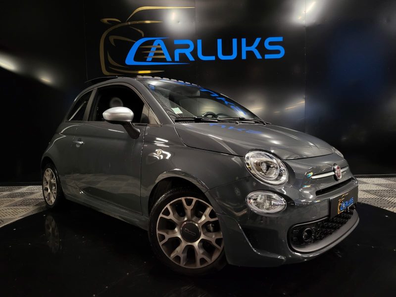 FIAT 500 1.0 Hybrid 69cv ROCKSTAR /TOIT OUVRANT+ CAR PLAY+AIDE AU PARKING/