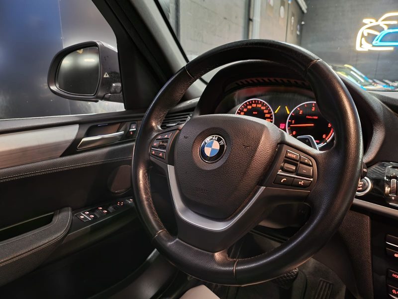 BMW X3 30d xDrive 258cv X-LINE / TOIT OUVRANT / HAYON ELEC / SIEGES ELEC ET CHAUFFANT / ACC