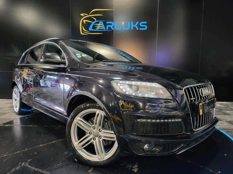 AUDI Q7 3.0 V6 TDI 240cv S-Line Tiptronic 7PL / TOIT OUVRANT/GPS/BLUETOOTH