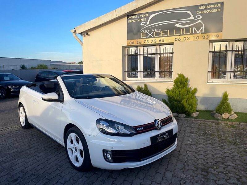 VOLKSWAGEN GOLF GTI CABRIO 2013 GARANTIE 12 MOIS 