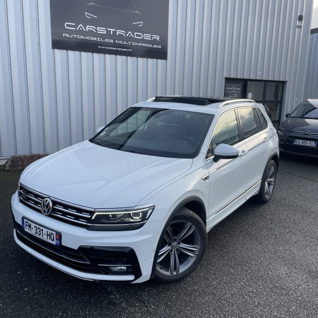 VOLKSWAGEN TIGUAN 2.0 TDI 150 R-LINE CARAT EXCLUSIVE Garantie 12 mois