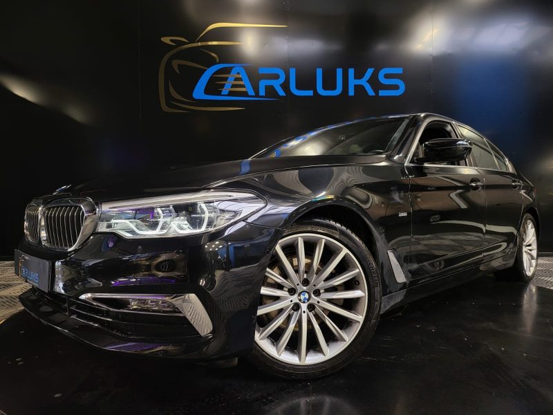 BMW SERIE 520d xDrive 190cv LUXURY LINE / SUIVI BMW / 360 / TOIT OUVRANT / CUIR ELEC ET CHAUFFANTS