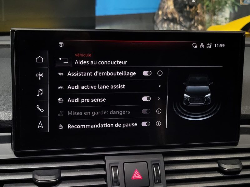 AUDI Q5 SPORTBACK 35 TDI 163cv S-Line S-Tronic7 // APPLE CARPLAY/CAMERA DE RECUL/SIEGES CHAUFFANT