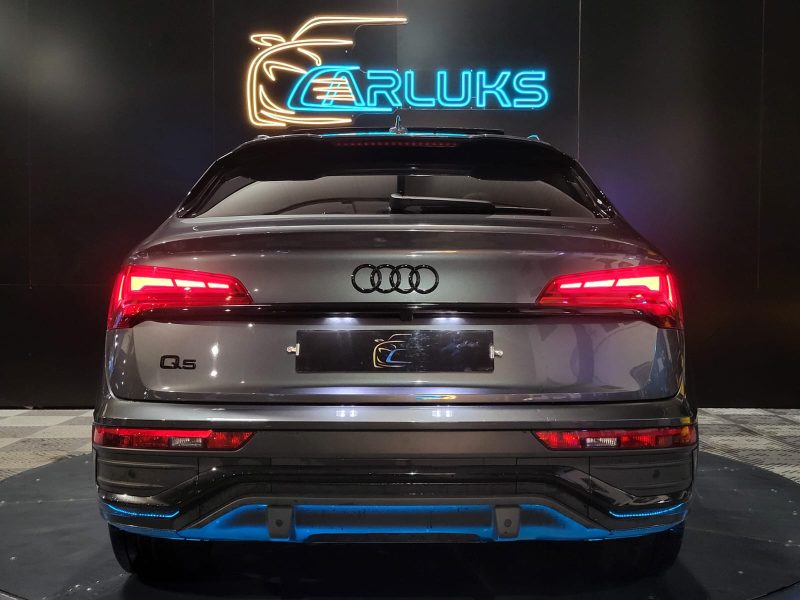 AUDI Q5 SPORTBACK 35 TDI 163cv S-Line S-Tronic7 // APPLE CARPLAY/CAMERA DE RECUL/SIEGES CHAUFFANT