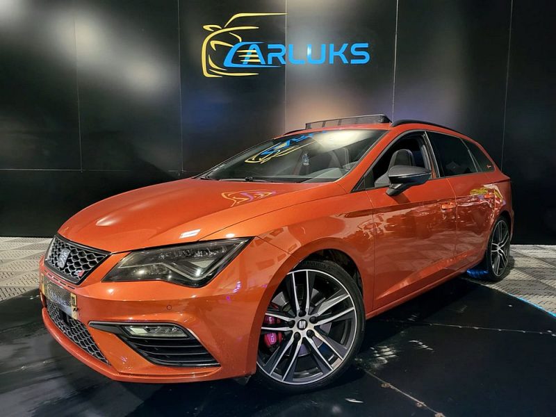 SEAT LEON CUPRA ST 2.0 TSI 300cv 4Drive DSG6 / APPLE CARPLAY/TOIT OUVRANT/SIEGES CHAUFFANT