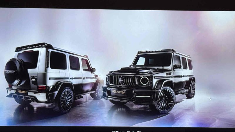 MERCEDES CLASSE G 400 CDI BY KEYVANY REPRISE POSSIBLE