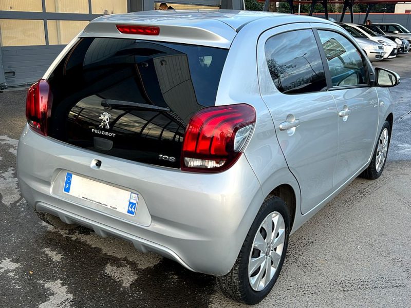 PEUGEOT 108 STYLE 1.0 VTI 72 1ERE MAIN 5 PORTES CLIMATISATION REGULATEUR CRIT AIR 1 - GARANTIE 1 AN