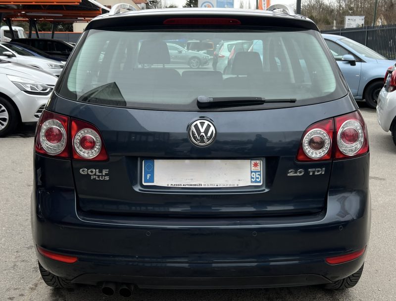 VOLKSWAGEN GOLF PLUS CARAT 2.0 TDI 140 PREMIERE MAIN / 89 300 KMS - GARANTIE 1 AN