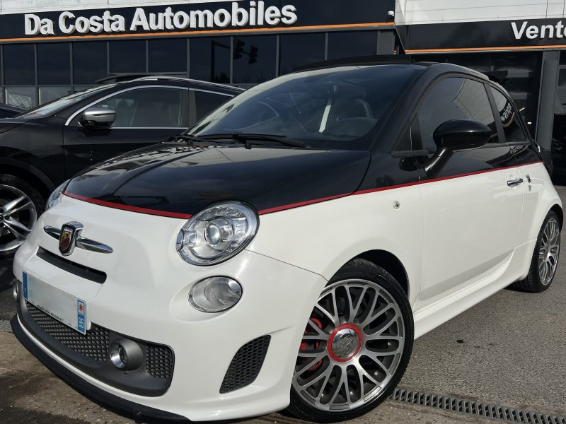 ABARTH 500C  CABRIOLET 1.4 TURBO 160 595 TURISMO BOITE AUTOMATIQUE / CUIR CRIT AIR 1 - GARANTIE 1 AN