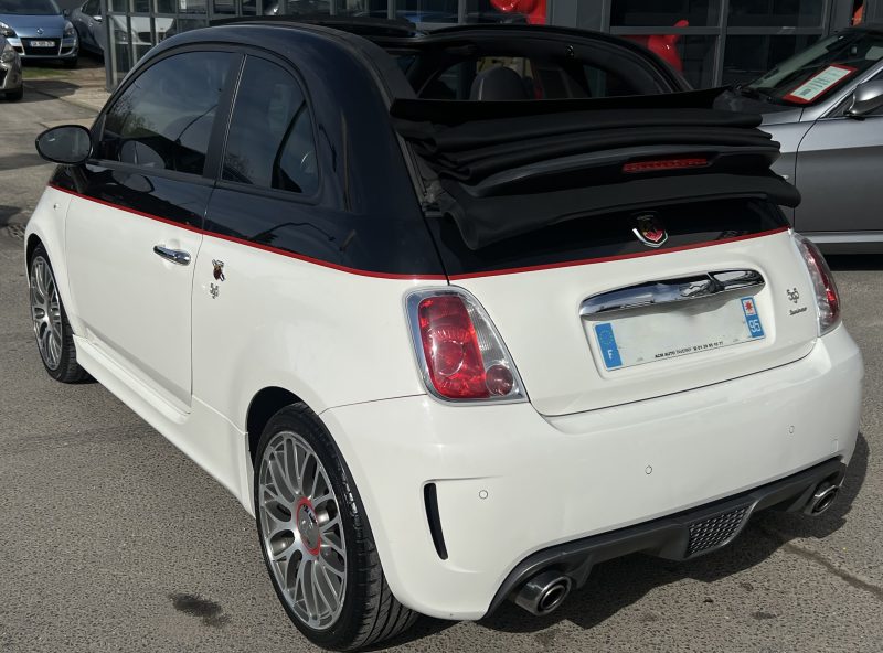 ABARTH 500C  CABRIOLET 1.4 TURBO 160 595 TURISMO BOITE AUTOMATIQUE / CUIR CRIT AIR 1 - GARANTIE 1 AN