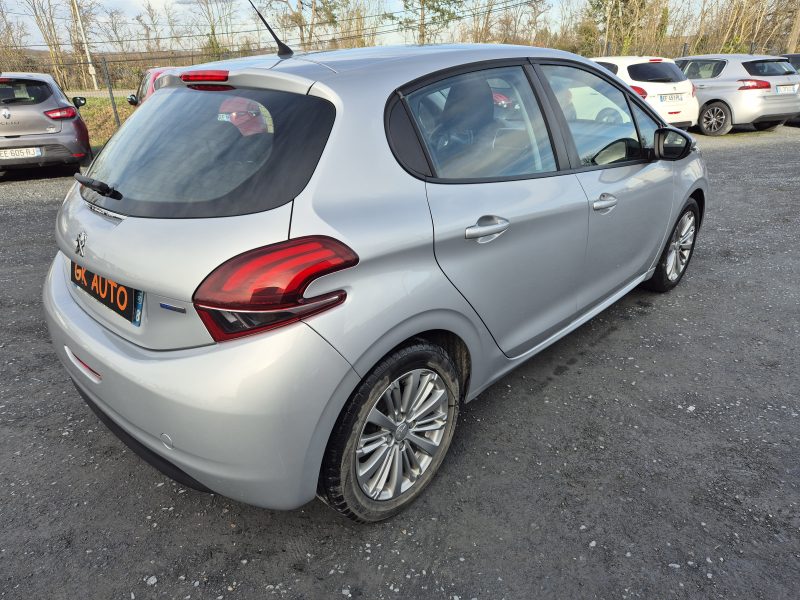 PEUGEOT 208 VTI 82CV 2017 59000 KM ALLURE 