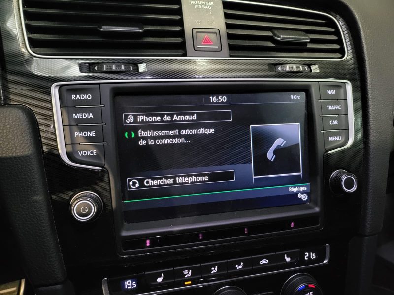 VOLKSWAGEN GOLF VII GTE 207 CV TOIT OUVRANT / CAMERA / SIEGES CHAUFFANTS / APLLE CARPLAY