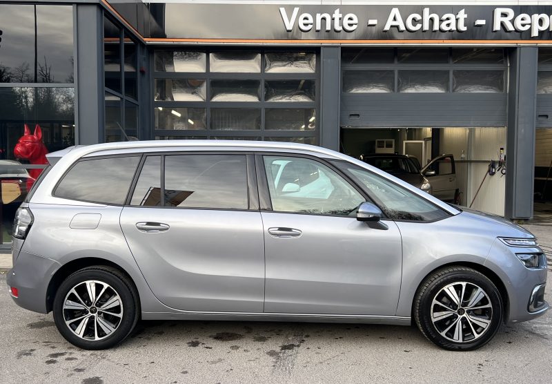 CITROEN GRAND C4 SPACETOURER II SHINE 1.6 THP 165 Cv BOITE AUTOMATIQUE / 7 PLACES - GARANTIE 1 AN