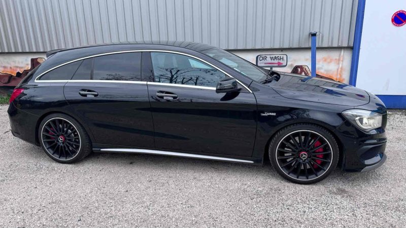 MERCEDES CLA SHOOTING BRAKE AMG 45 4 MATIC 381 CV PACK PERFORMANCE RECARO REPRISE POSSIBLE