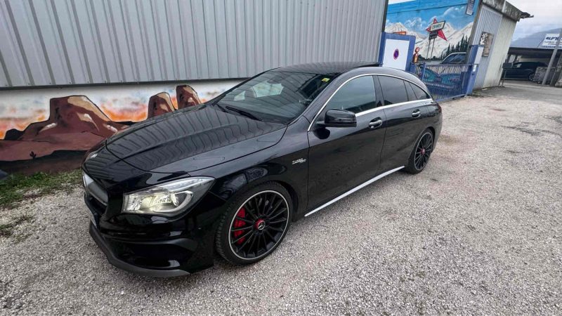 MERCEDES CLA SHOOTING BRAKE AMG 45 4 MATIC 381 CV PACK PERFORMANCE RECARO REPRISE POSSIBLE