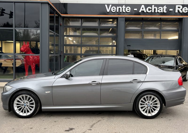 BMW SERIE 3 E90 PHASE 2 LCI EDITION LUXE 18D 318 D 2.0 143 BOITE AUTO CUIR GPS BLUETOOTH 