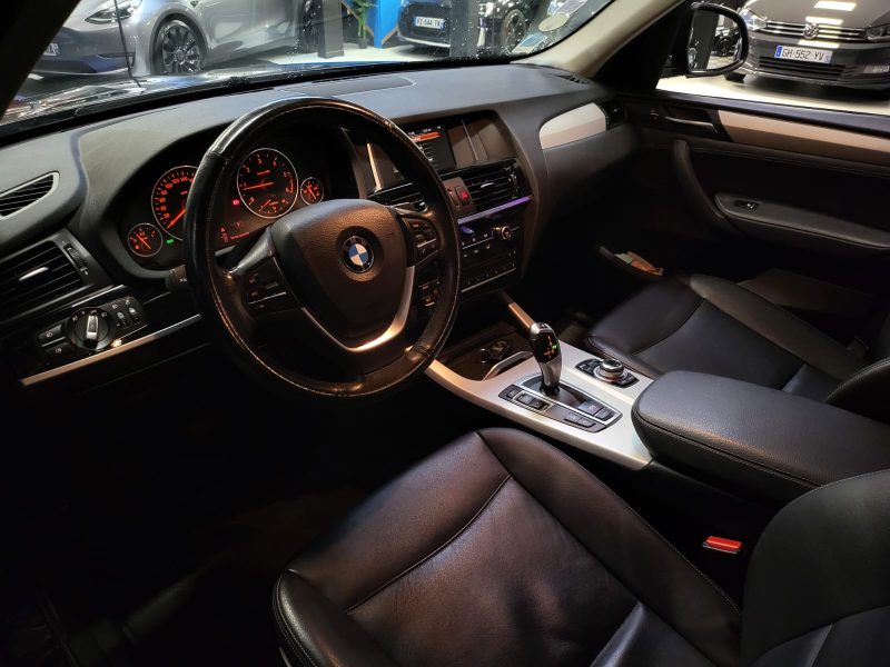 BMW X3 xDrive 20D 190cv LOUNGE /AIDE AU PARKING+HAYON ELECTRIQUE+MODE DE CONDUITES/