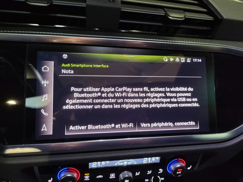 AUDI Q3 35 TDI 150cv S-LINE TOIT OUVRANT / CAMERA / SIEGES CHAUFFANT / CARPLAY