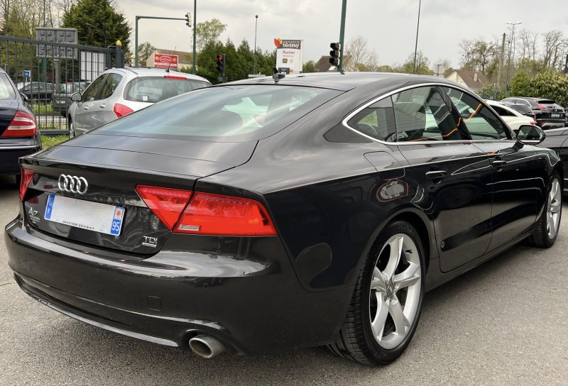 AUDI A7 SPORTBACK AMBITION LUXE 3.0 TDI V6 245 QUATTRO S-TRONIC 7 GPS CUIR KEYLESS - Garantie 1 an