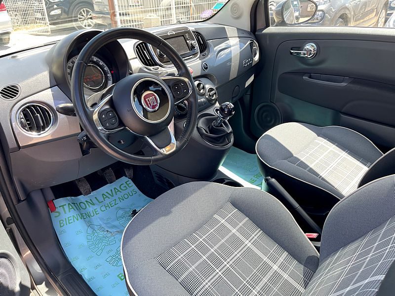 FIAT 500 1,2 LOUNGE 70CH 2017