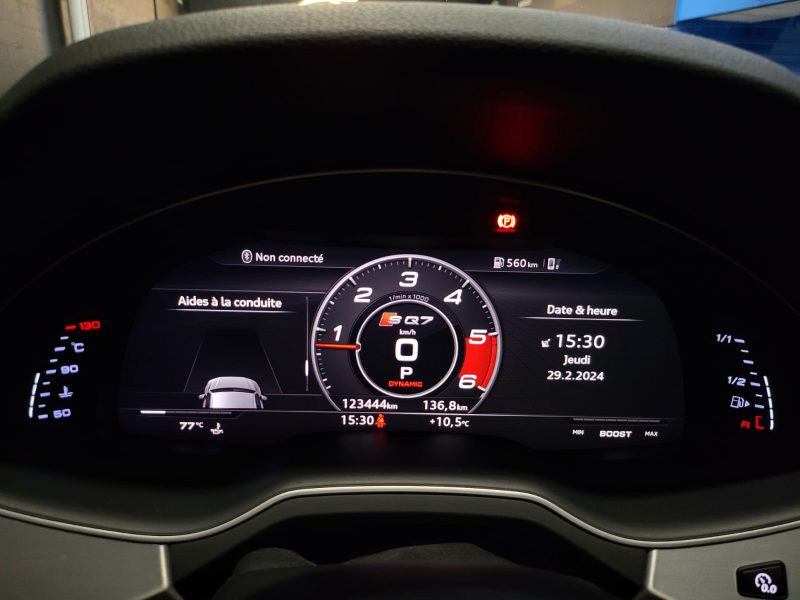 AUDI SQ7 4.0 V8 TDI 435cv VIRTUAL COCKPIT / APPLE CARPLAY / BOSE / TOIT OUVRANT