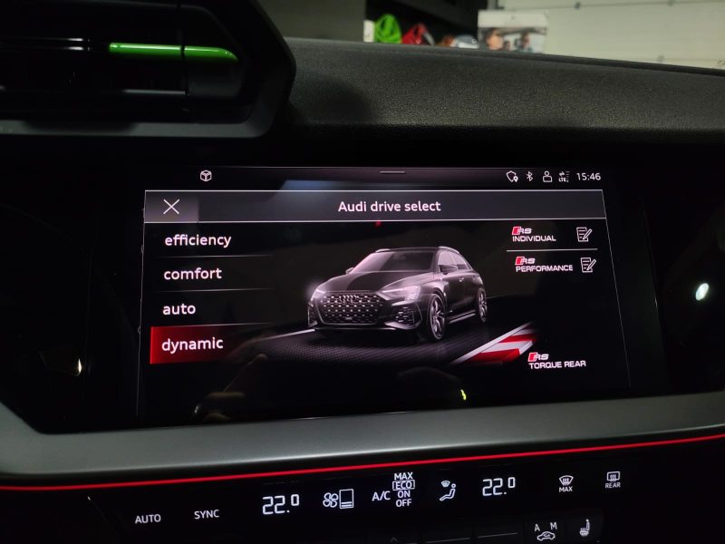 AUDI RS3 SPORTBACK 2.5 TFSI 400cv Pack Performance Quattro S-Tronic / CARPLAY/SIEGES CHAUFFANT/CHARG